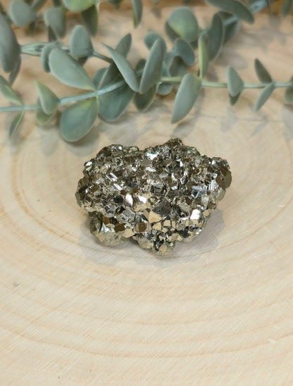 Pyrite brute du Pérou