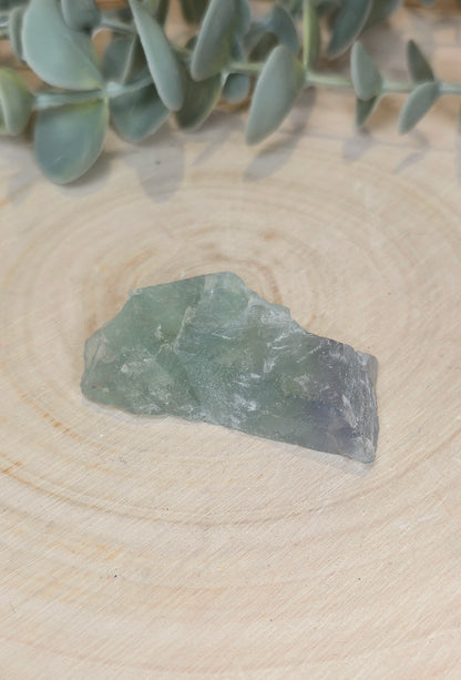 Fluorite verte brute du Mexique