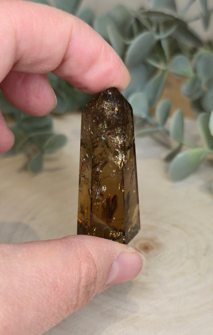Pointe en Citrine Naturelle