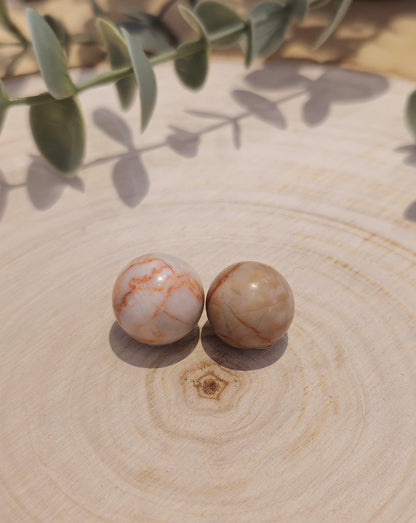 Sphère Jaspe veiné