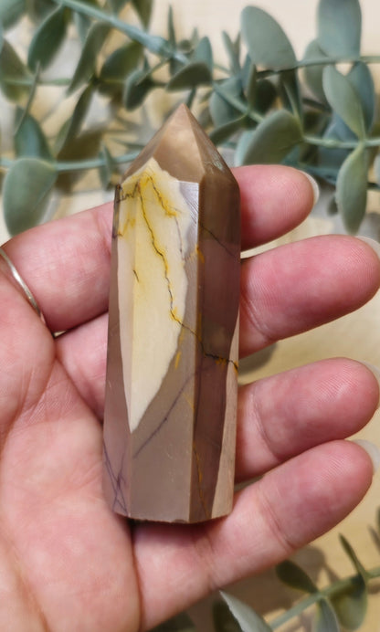 Pointe en Jaspe Mookaïte