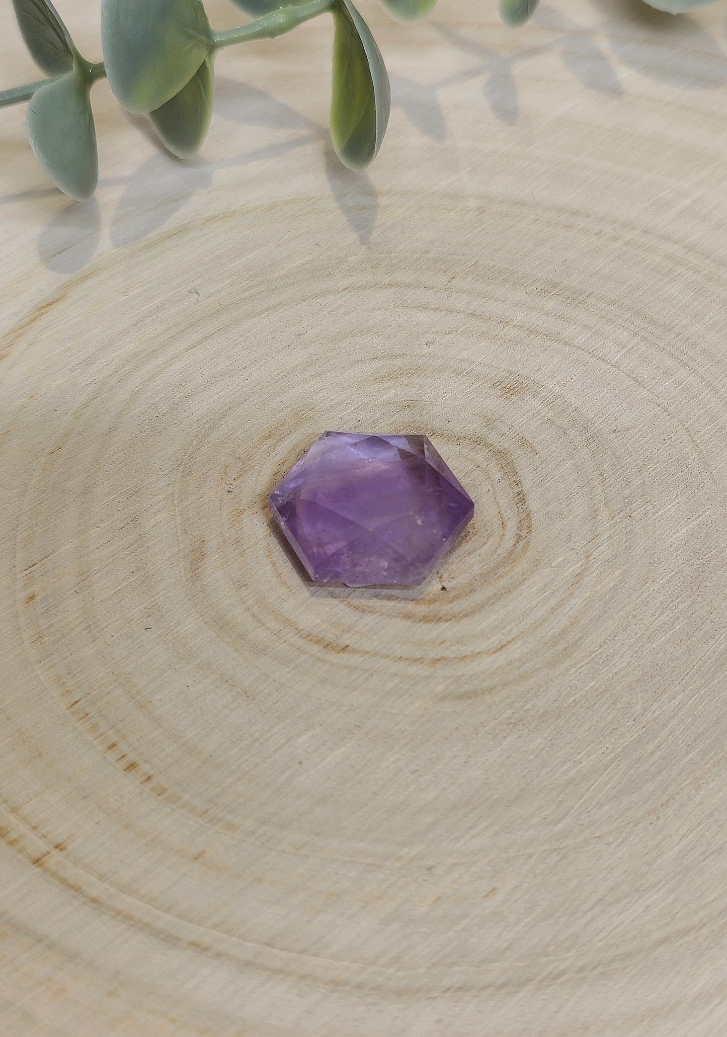 Étoile géométrique en Améthyste