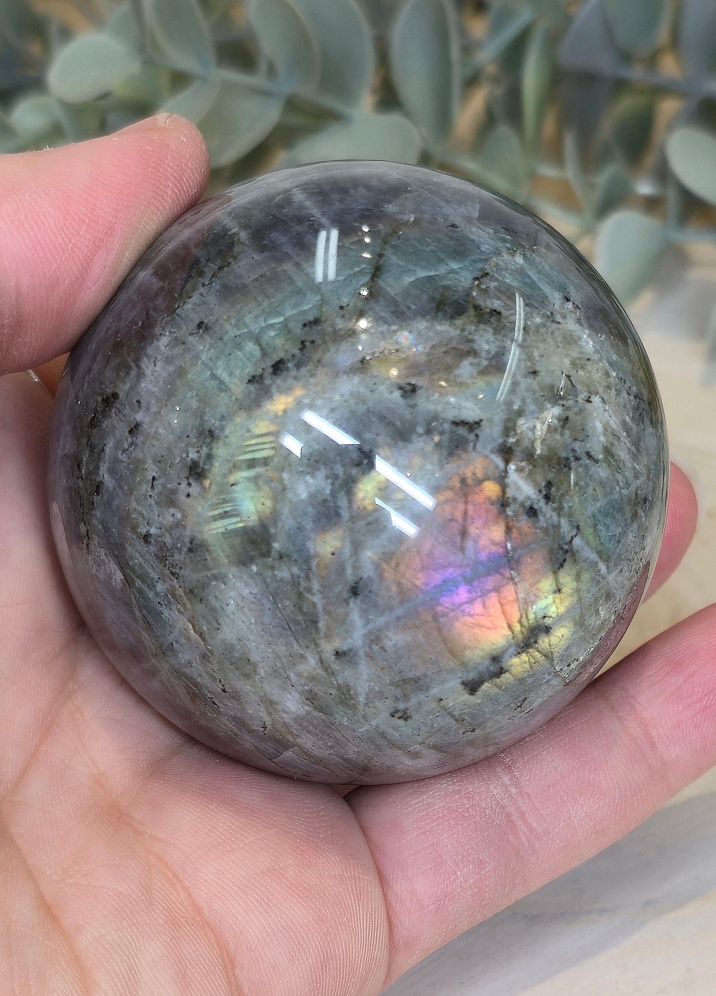 Sphère de Labradorite