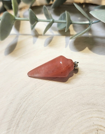 Pendule en pointe sans chaîne