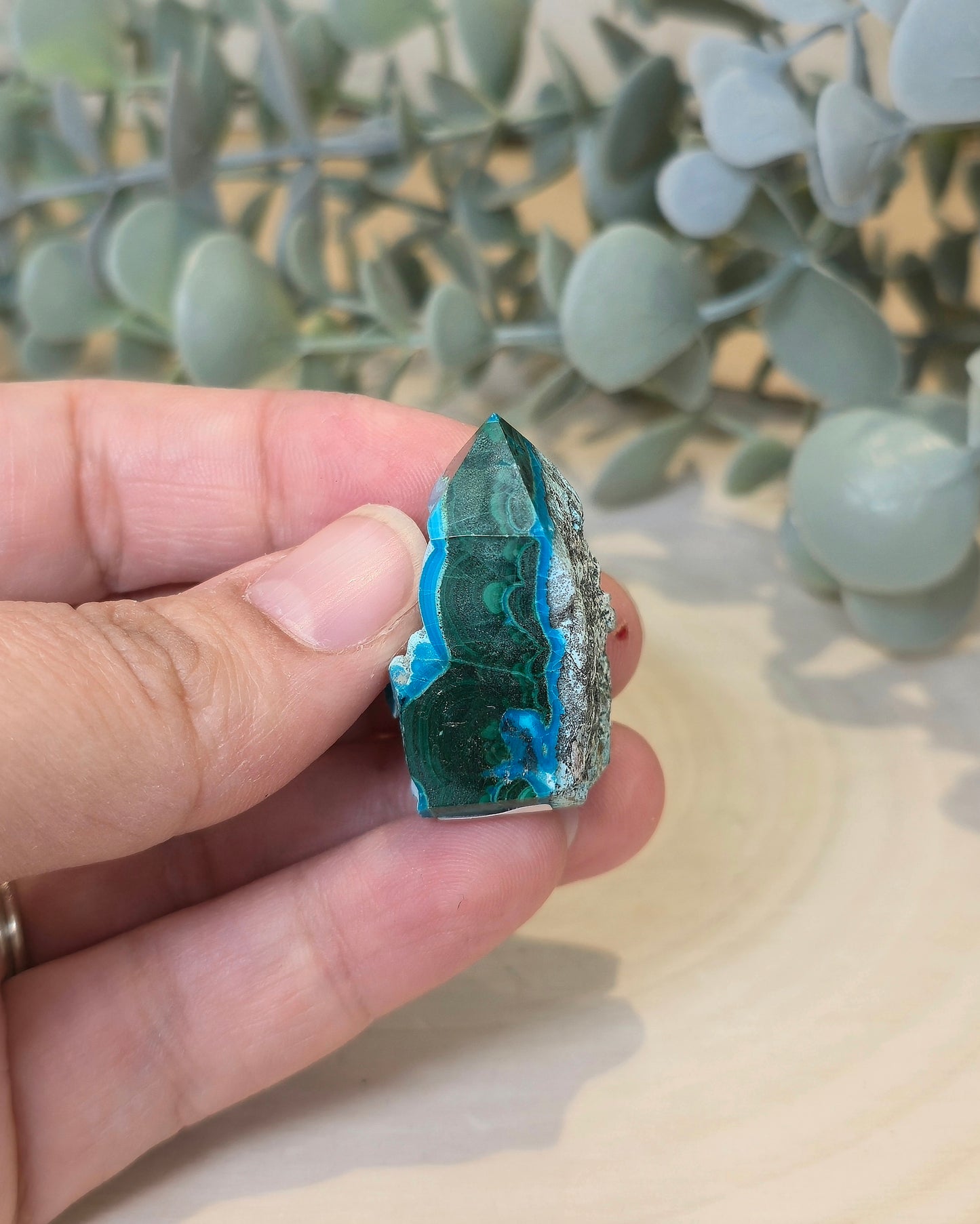 Pointe Malachite Chrysocolle