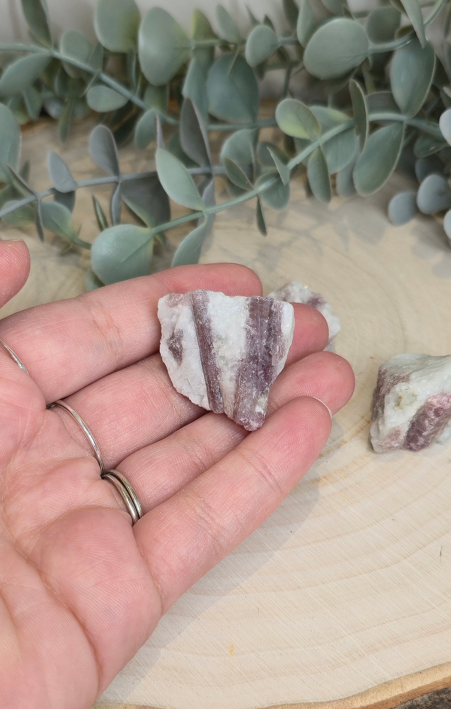 Tourmaline rose brute du Brésil