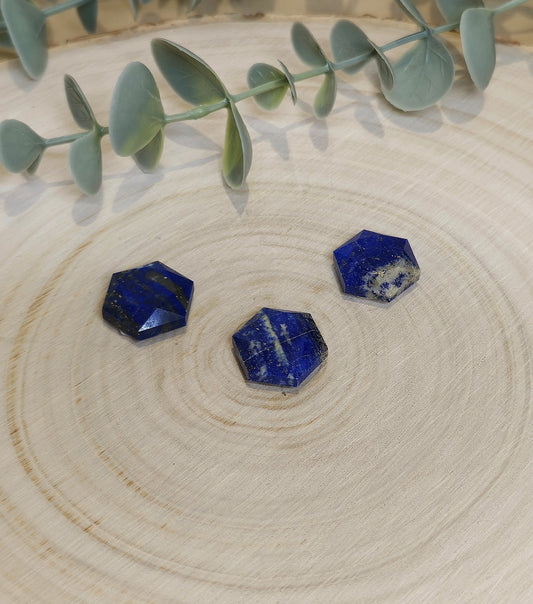 Étoile géométrique en Lapis Lazuli