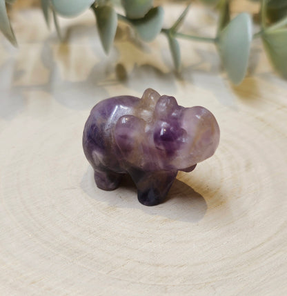 Éléphant Améthyste