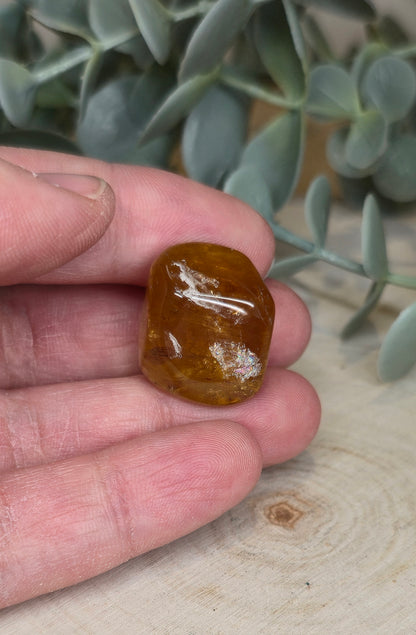 Citrine naturelle du Brésil grade extra barattée