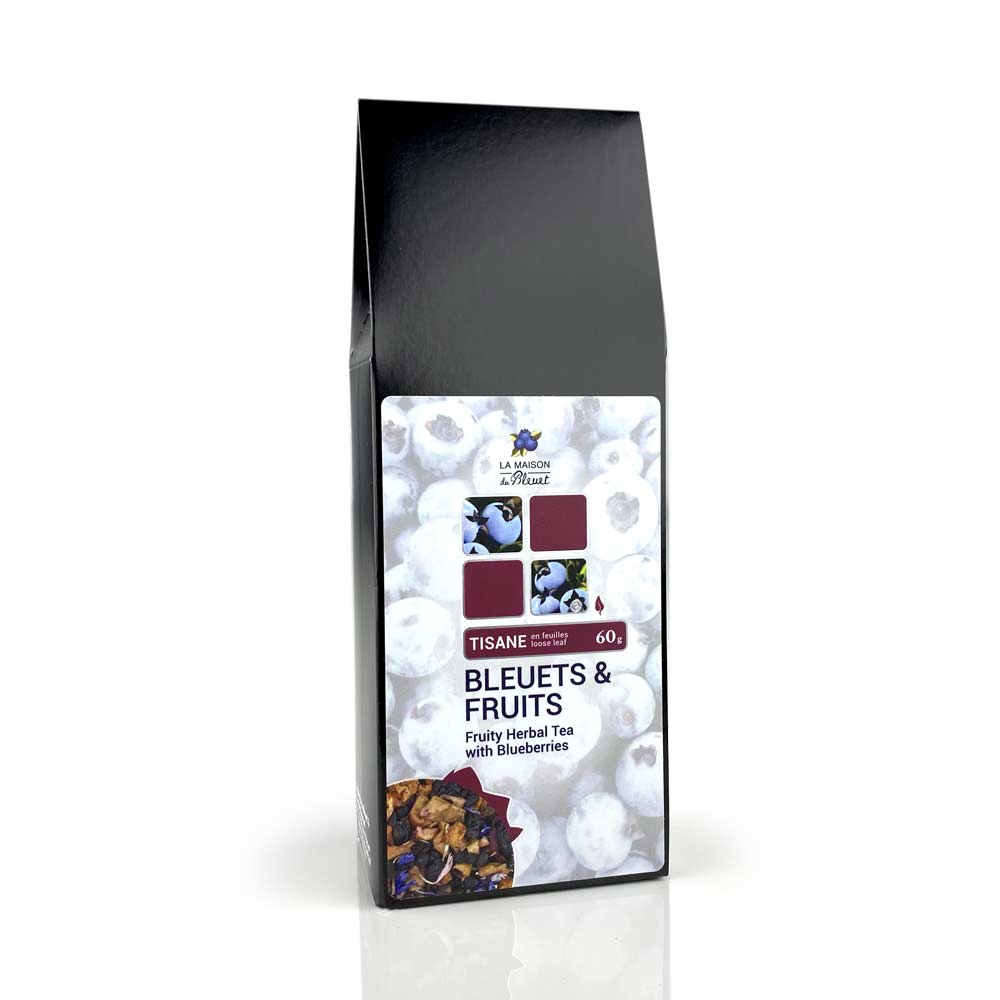 Tisane Bleuets et fruits 60g