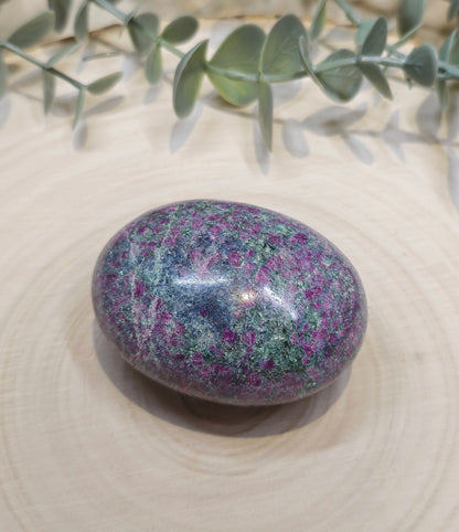 Pierre de paume Rubis kyanite