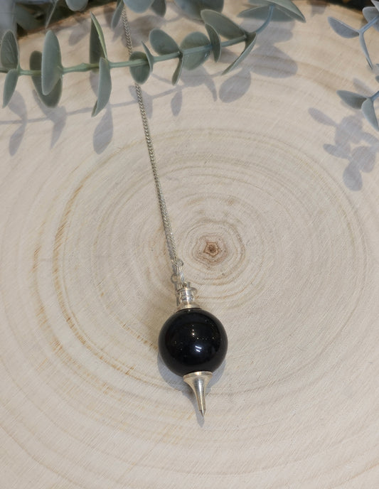 Pendule Sephoroton en Obsidienne