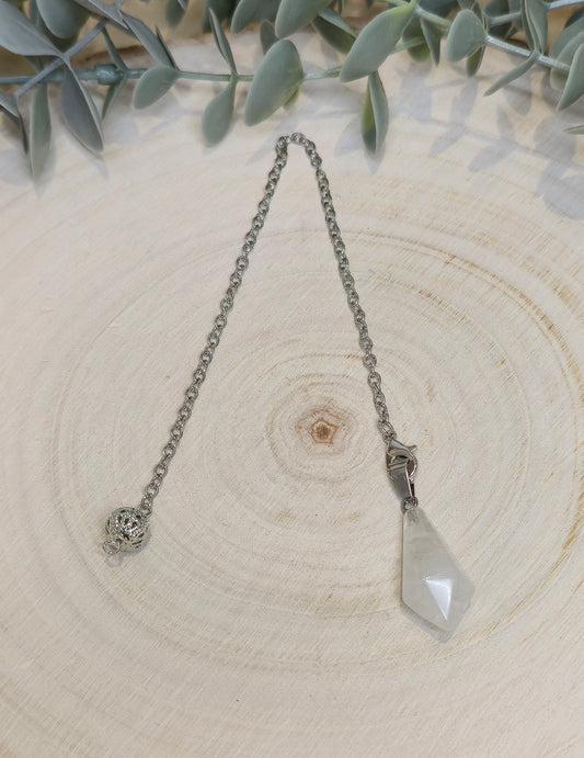 Pendule en Quartz clair diamand