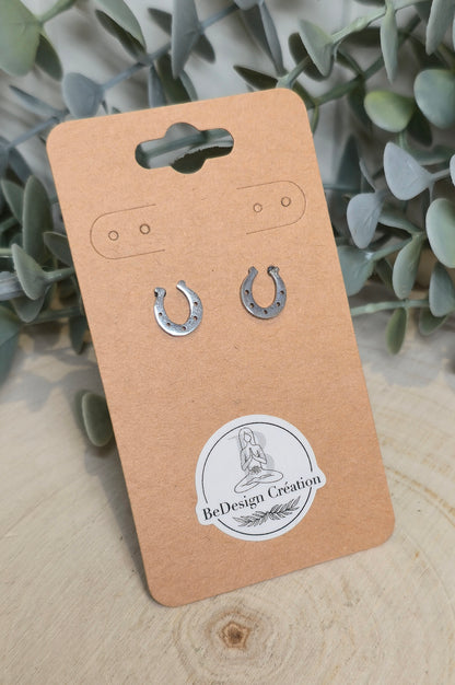 Boucles d’oreilles Fer à cheval
