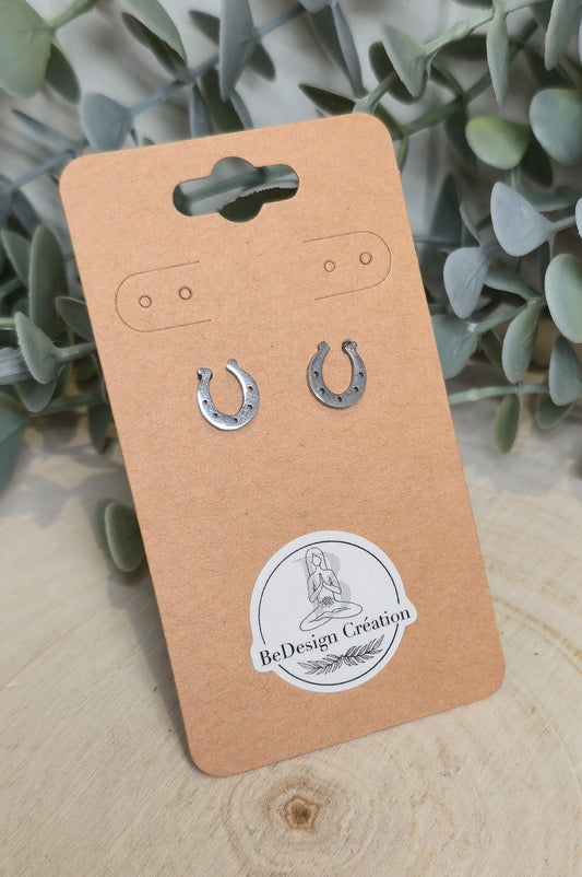Boucles d’oreilles Fer à cheval