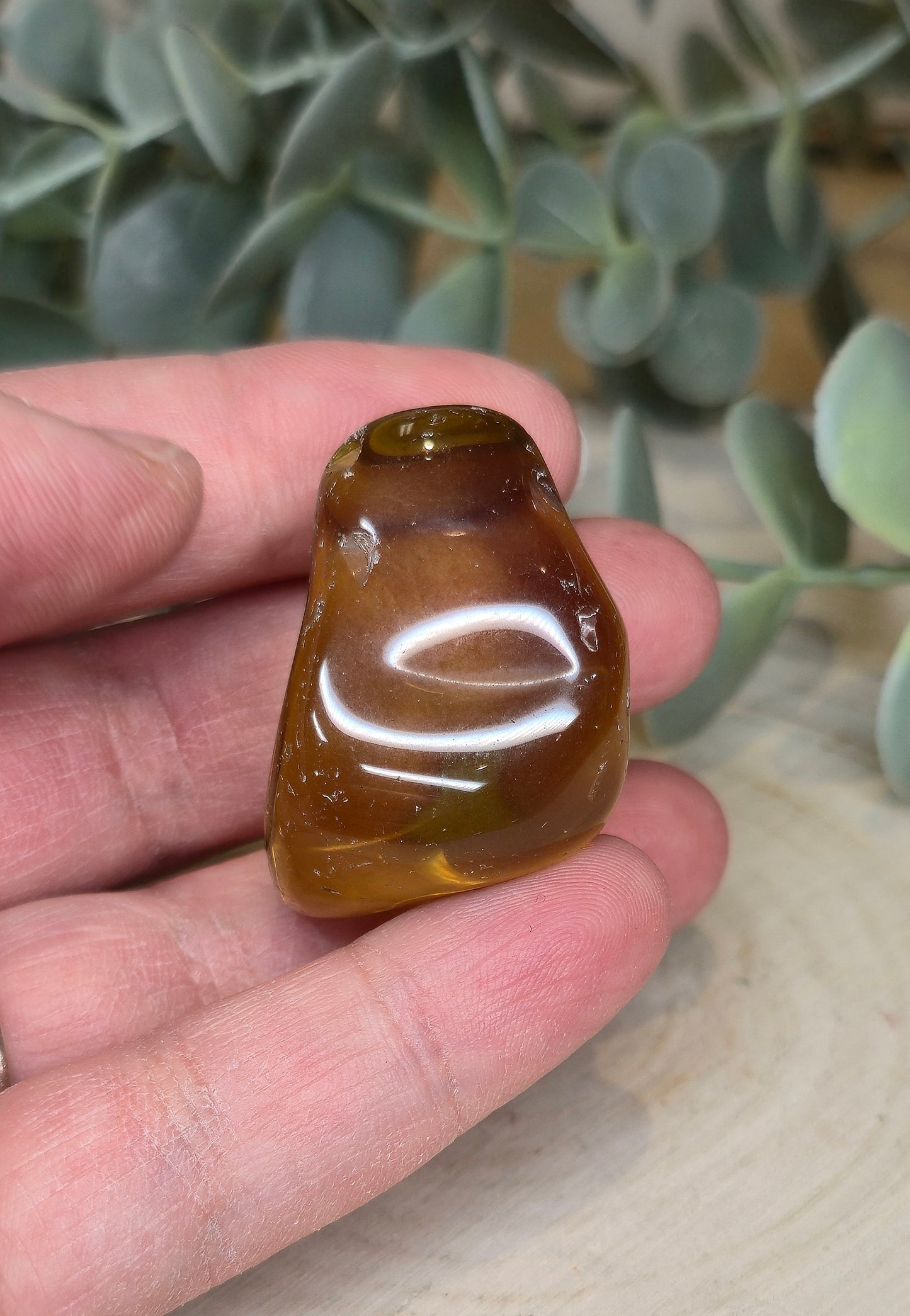 Citrine naturelle du Brésil grade extra barattée