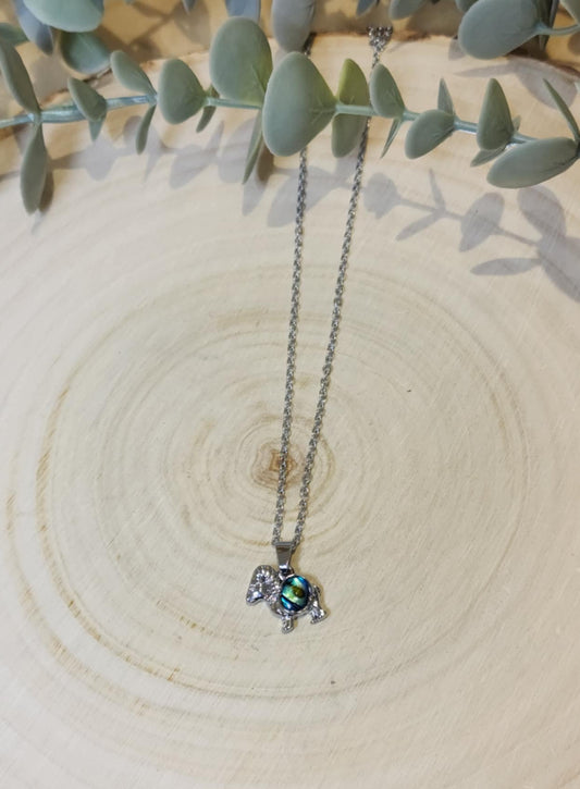 Collier Bélier avec Abalone