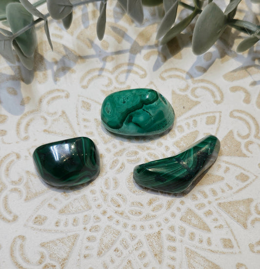 Malachite barattée
