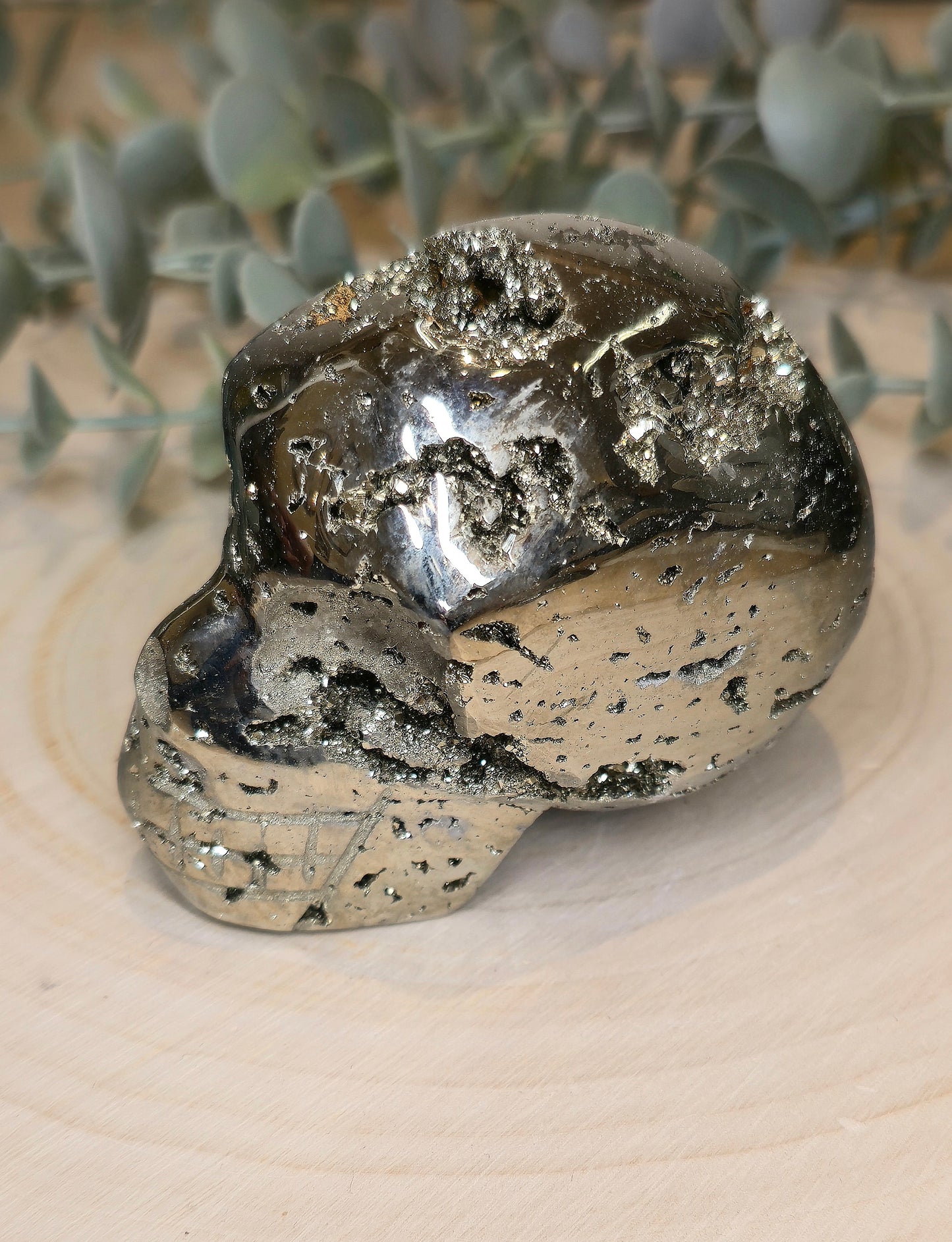 Crâne Pyrite du Pérou