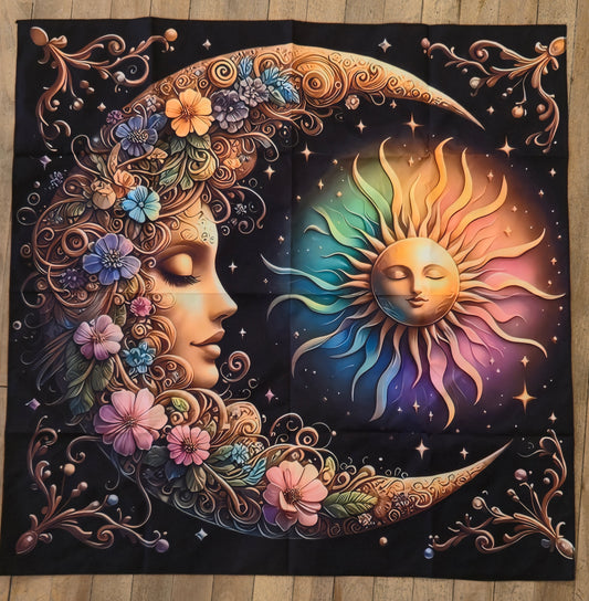 Nappe d’autel Lune et Soleil