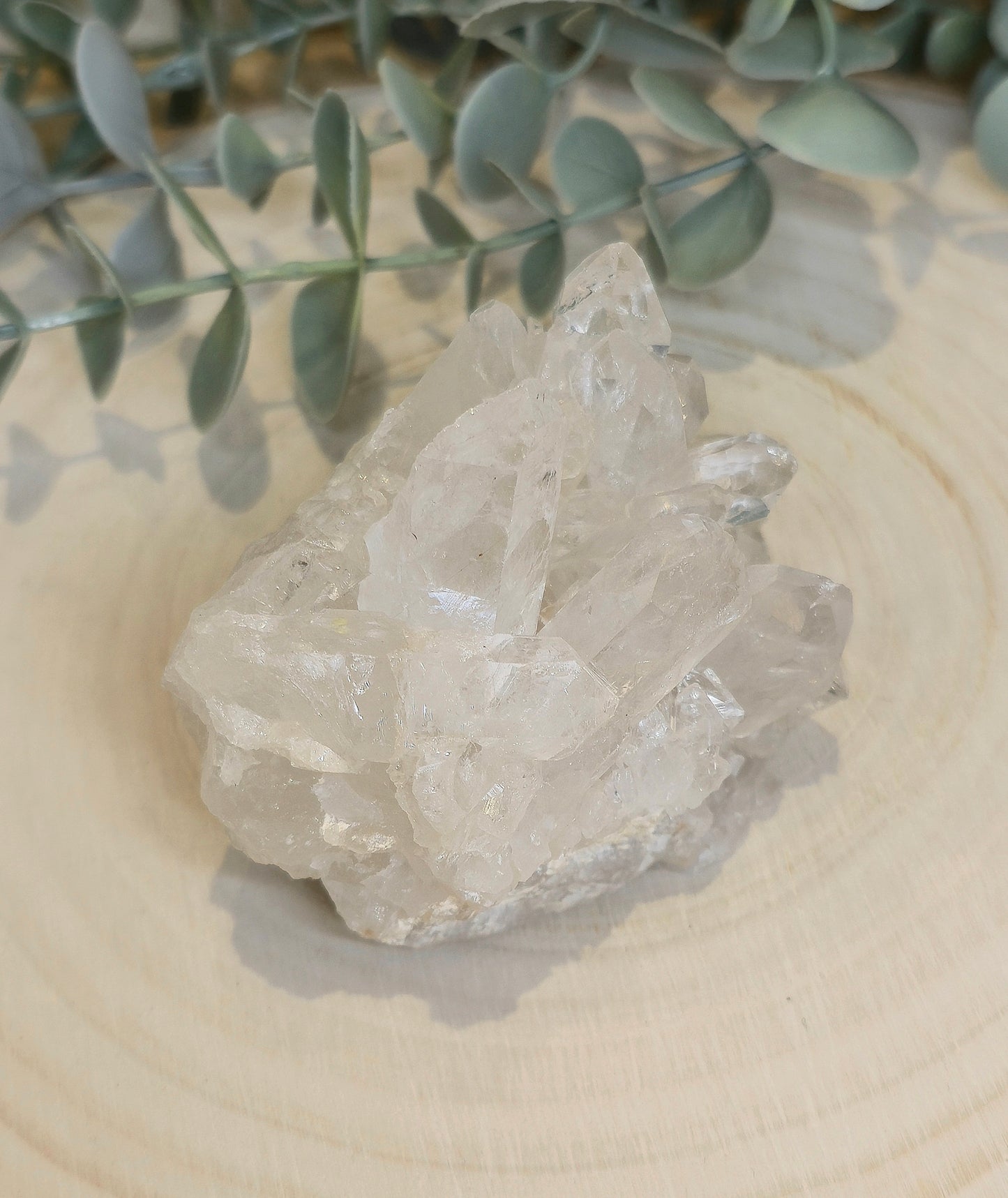 Amas en Quartz clair