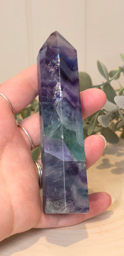 Pointe en Fluorite