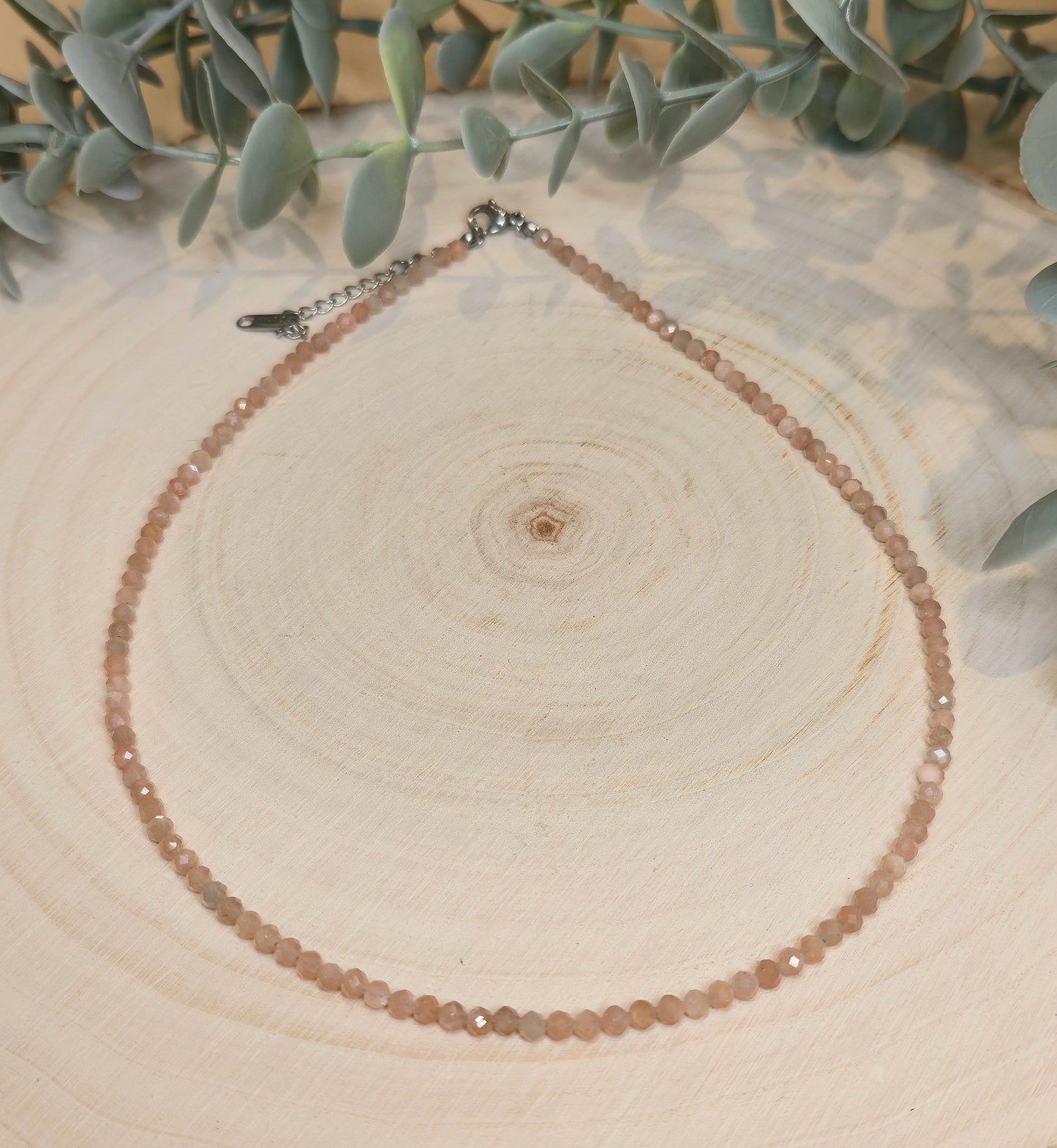 Collier Pierre de lune pêche