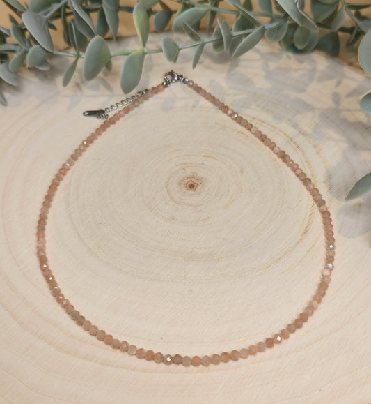 Collier Pierre de lune pêche