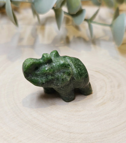 Éléphant Agate mousse