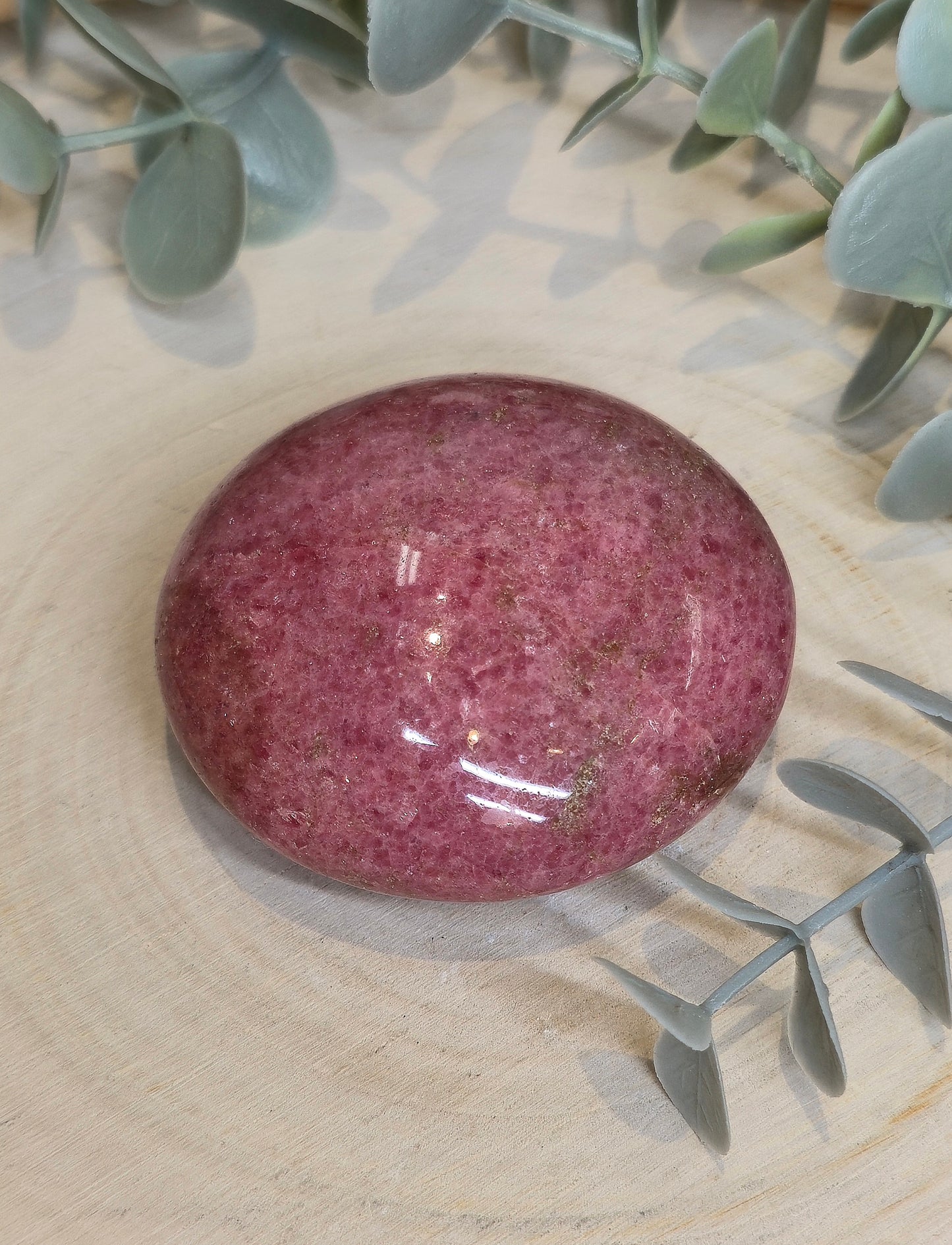 Pierre de paume Rhodonite