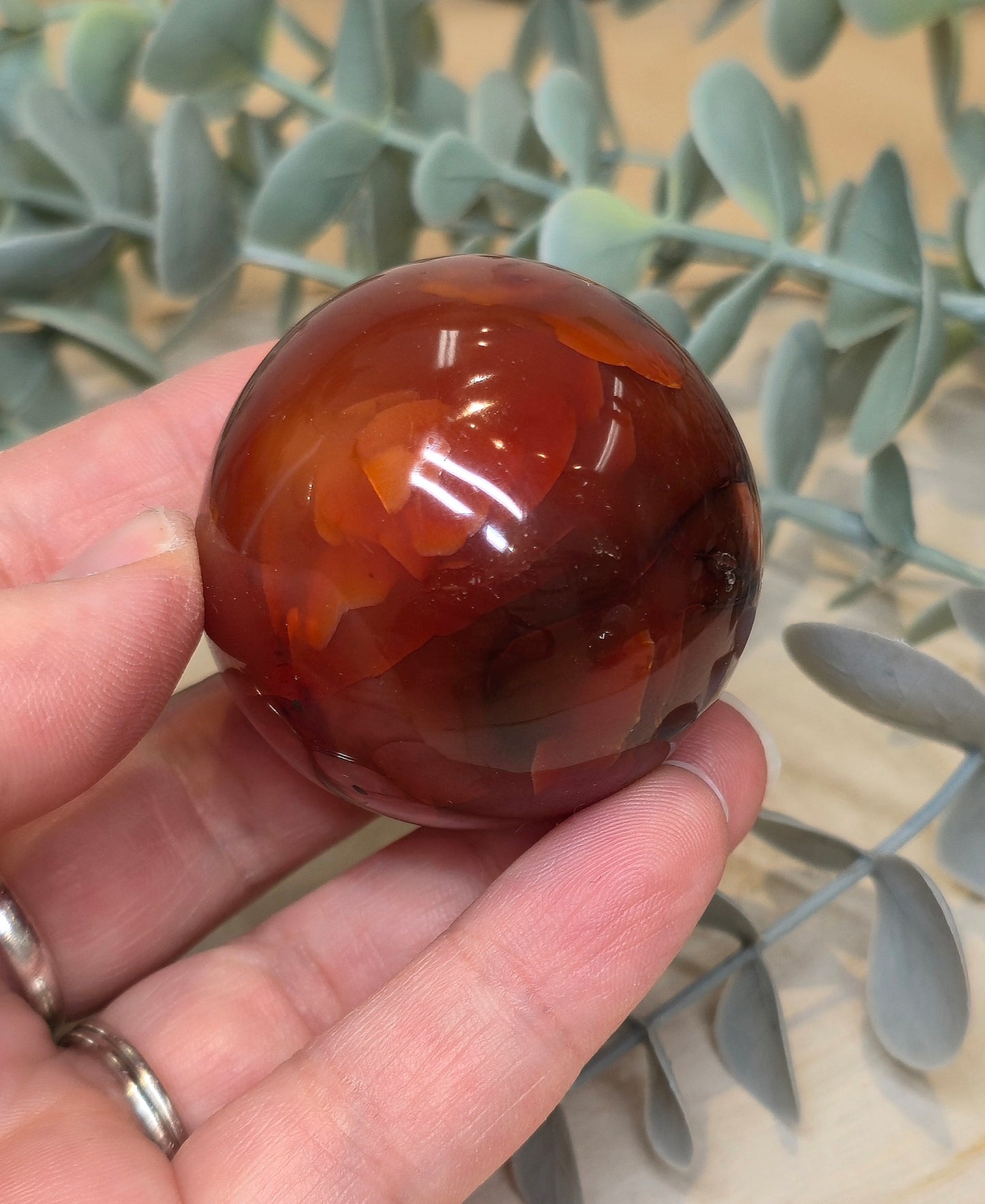 Sphère en Cornaline de Madagascar