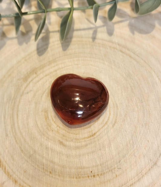 Coeur en Cornaline