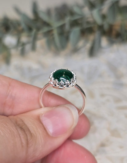 Bague Malachite