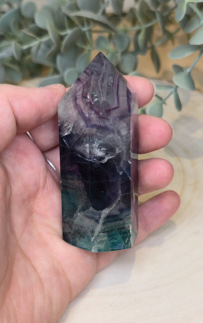 Pointe en Fluorite AA