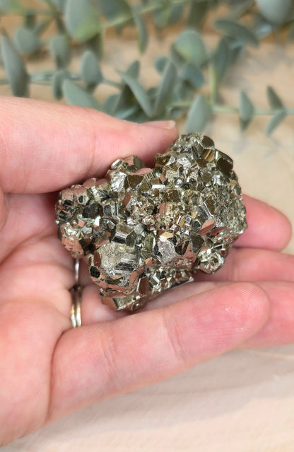 Pyrite brute du Pérou
