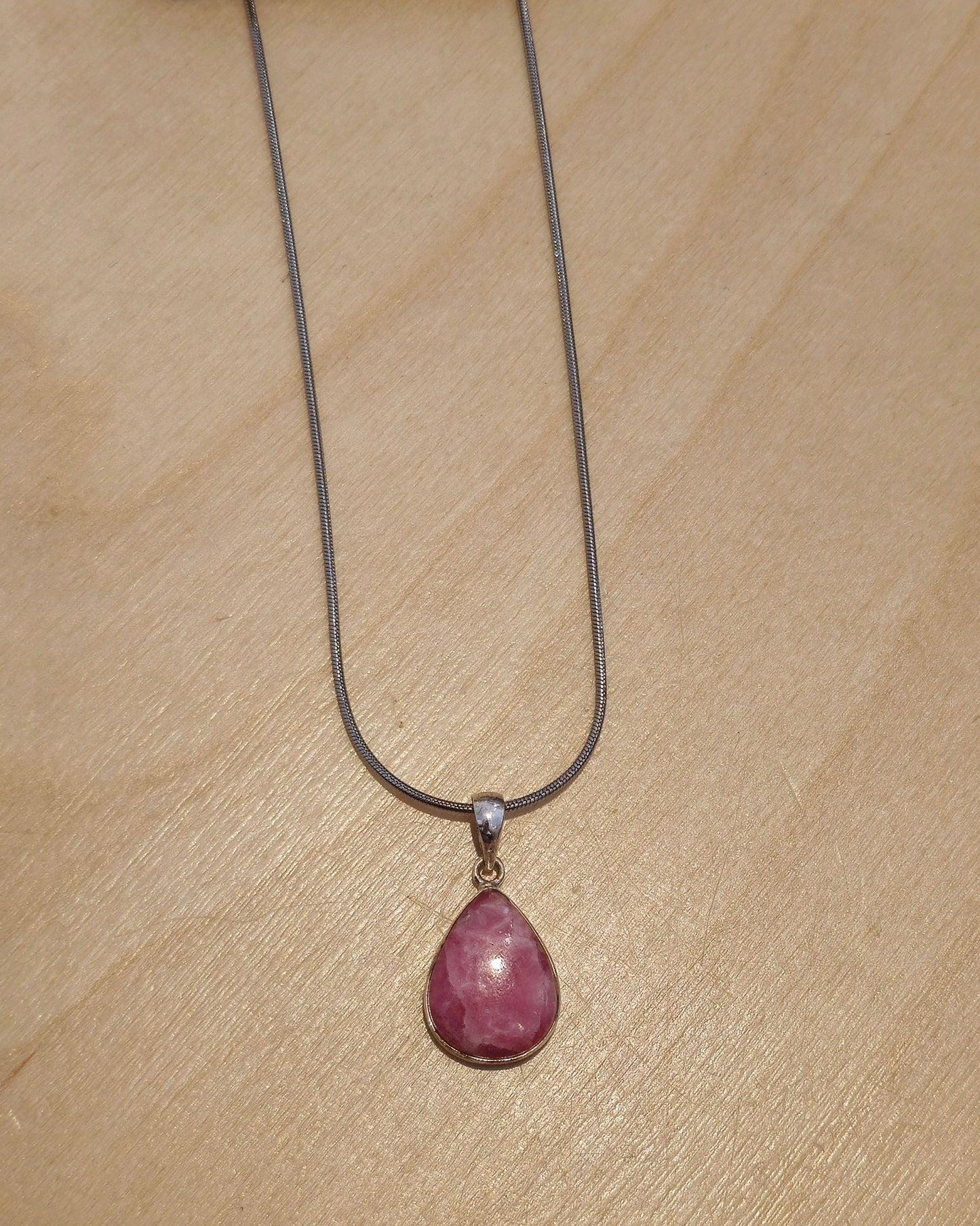 Collier Rhodochrosite