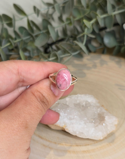 Bague Rhodonite