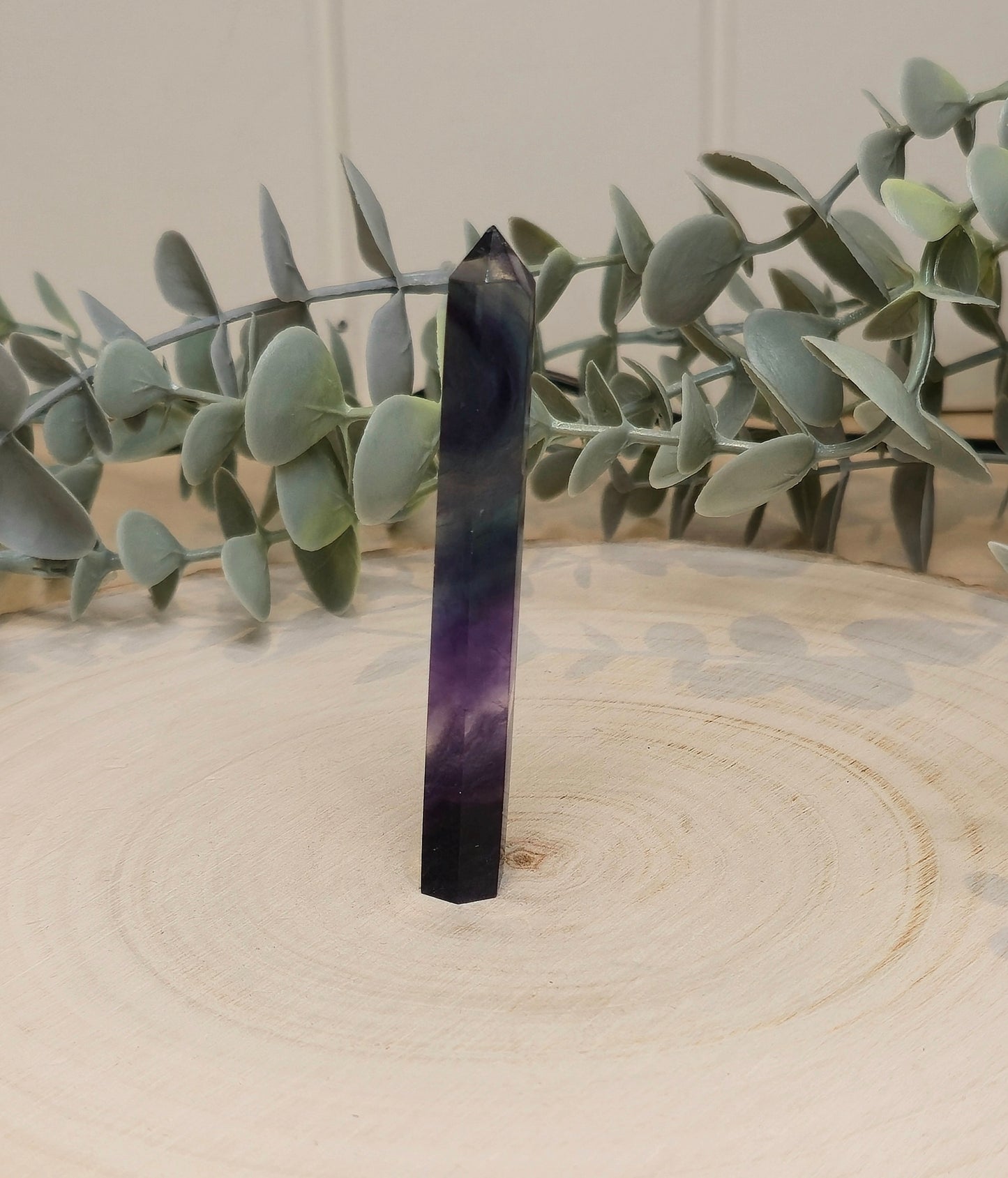 Pointe en Fluorite