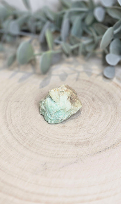 Chrysoprase brute du Brésil