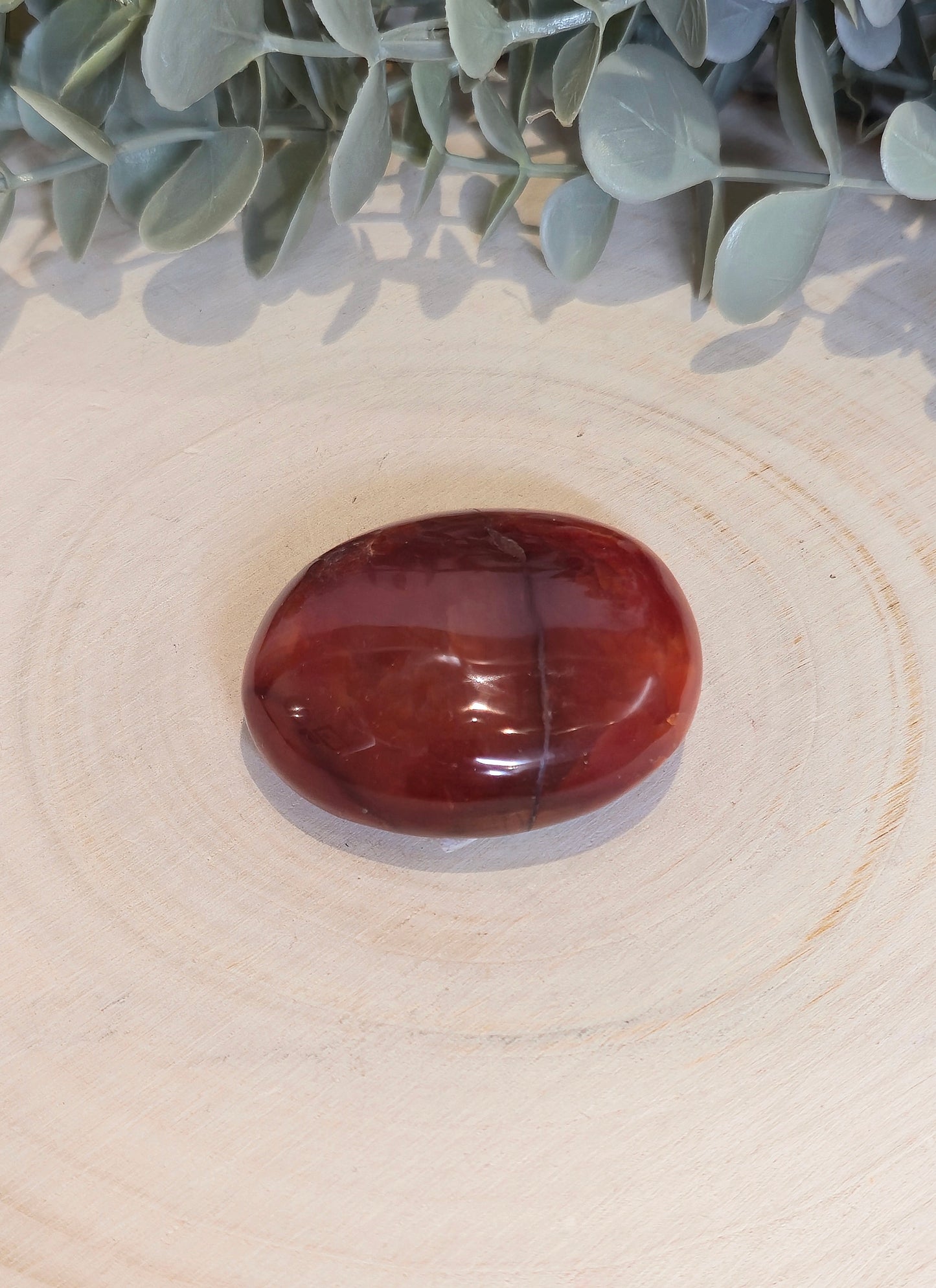 Pierre de paume en Cornaline