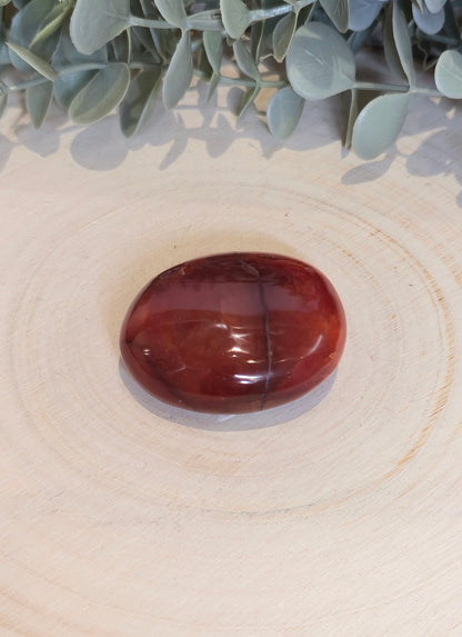 Pierre de paume en Cornaline