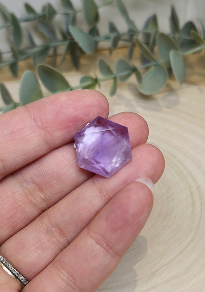 Étoile géométrique en Améthyste