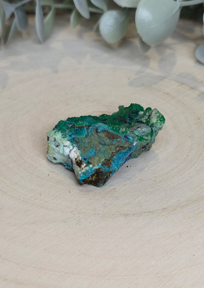 Azurite Malachite Chrysocolle brute