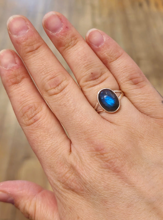 Bague Labradorite