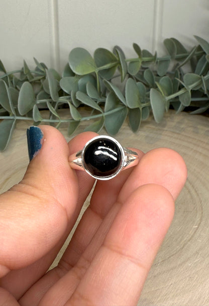 Bague ronde Tourmaline