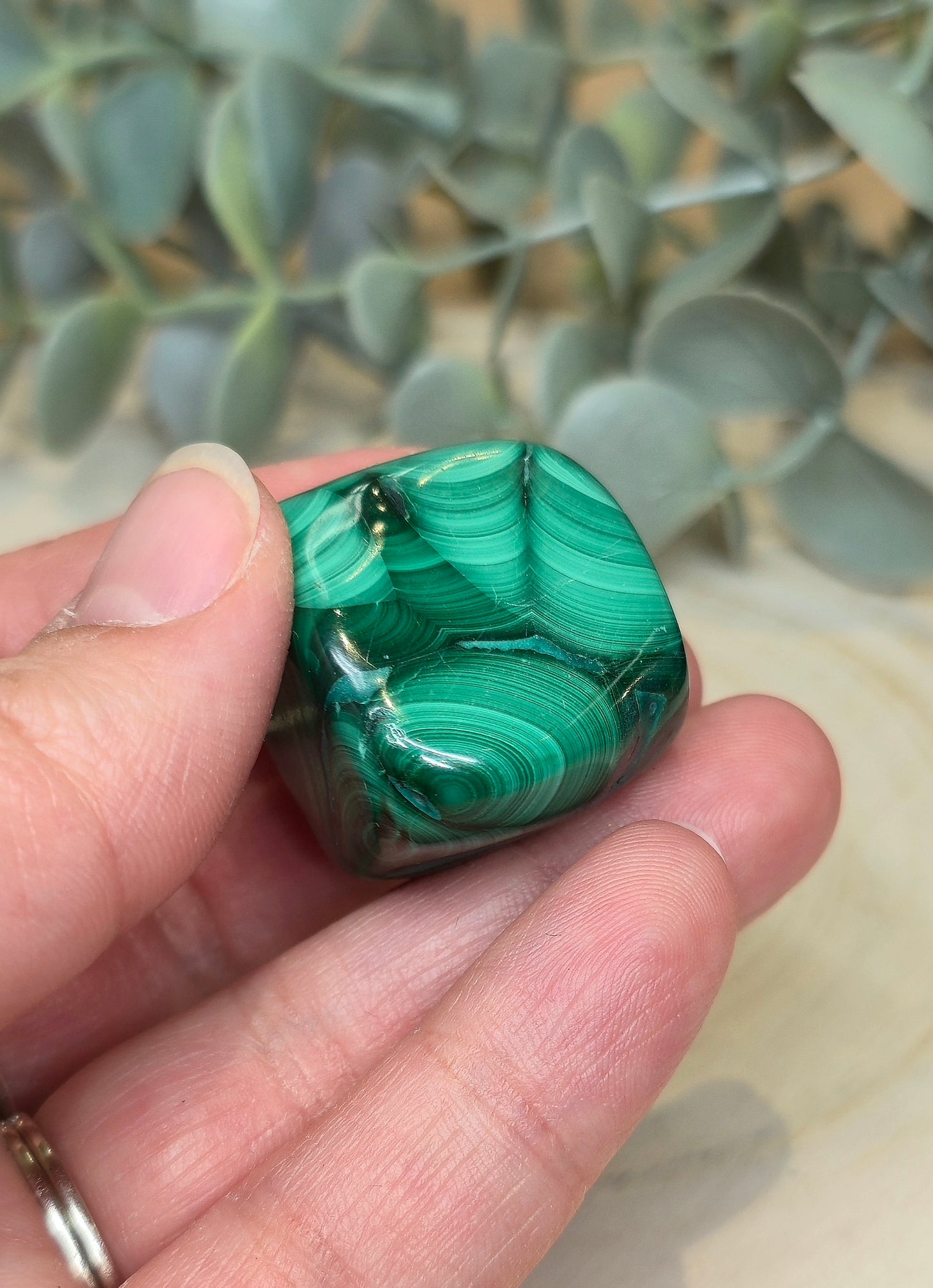 Freeform Malachite