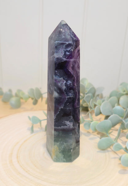 Pointe en Fluorite