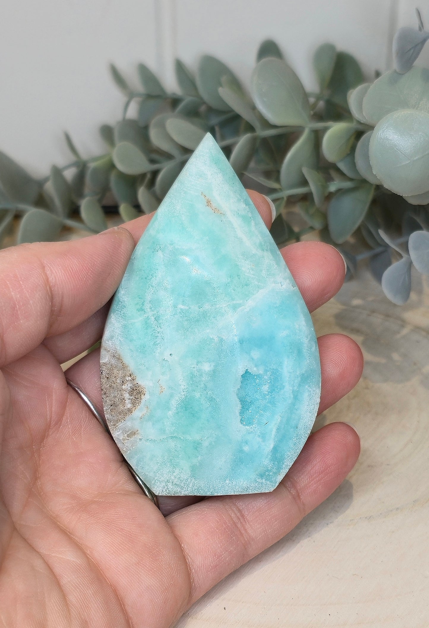 Flamme en Hémimorphite