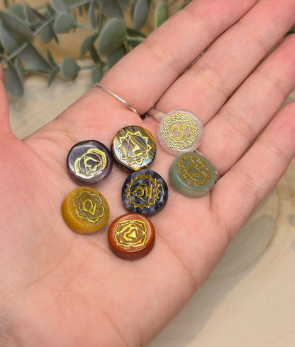 Ensemble de disques Chakras