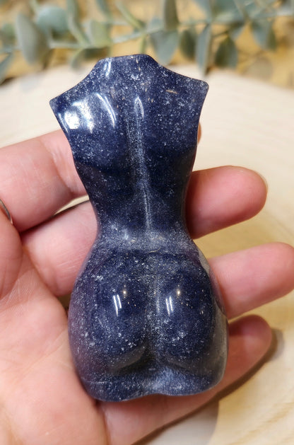 Femme Aventurine bleu